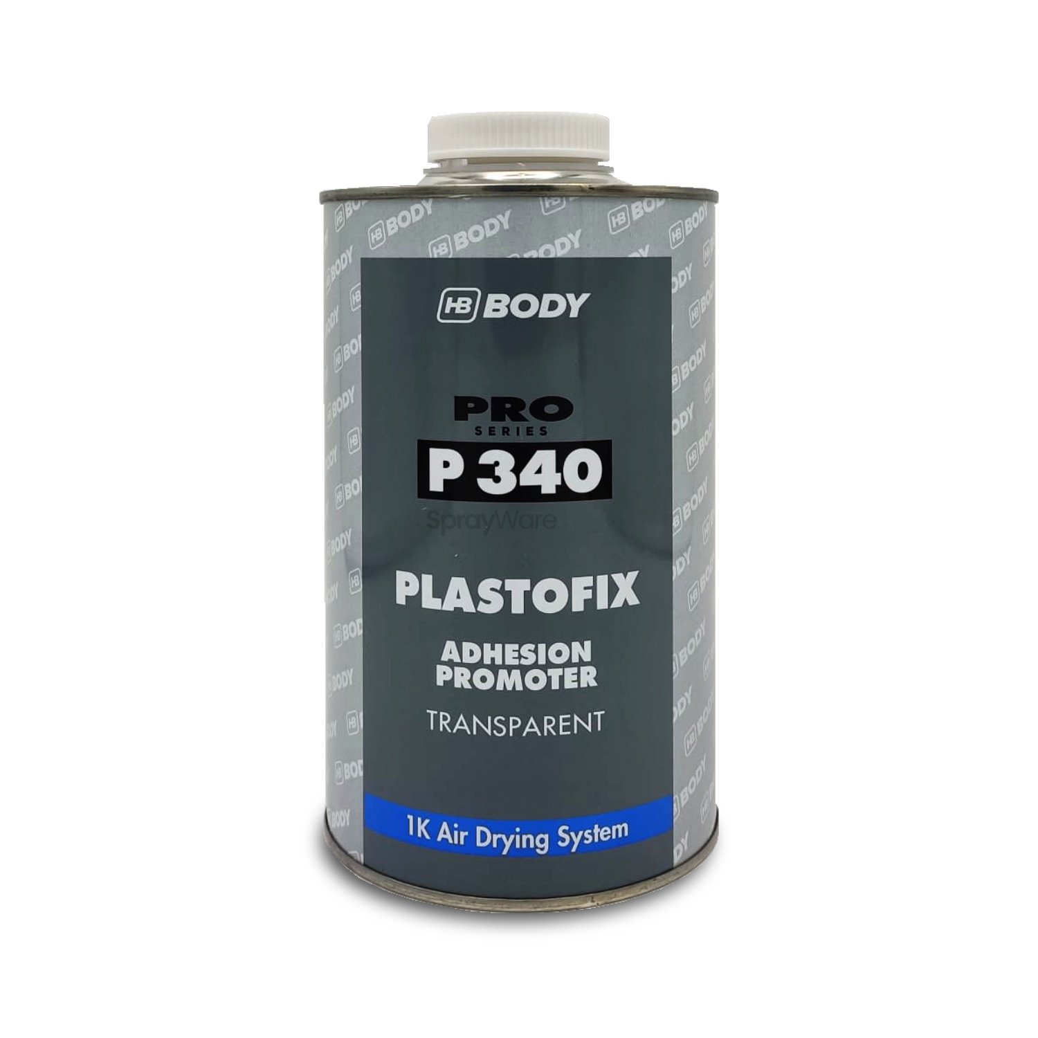 HB Body P340 Plastofix 1K Adhesion Rapid Primer 1L - SprayWare